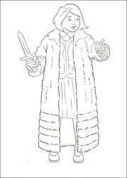 plansa de colorat cronicile din narnia #4