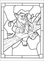 plansa de colorat cronicile spiderwick #4