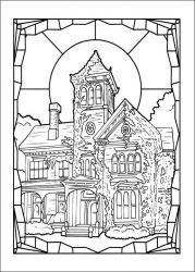 plansa de colorat cronicile spiderwick #5