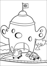 plansa de colorat eroii orasului higgly #8