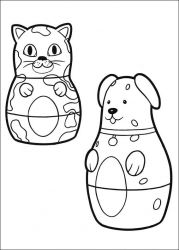 plansa de colorat eroii orasului higgly #16