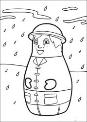 plansa de colorat eroii orasului higgly #5