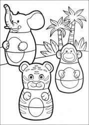 plansa de colorat eroii orasului higgly #8