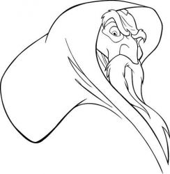 plansa de colorat excalibur #2