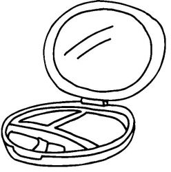 plansa de colorat fashion #15