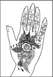 plansa de colorat fashion #18