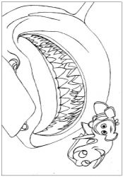 plansa de colorat finding nemo #10