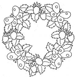 plansa de colorat fructe #14