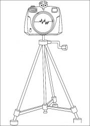 plansa de colorat go diego go #11