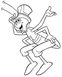 plansa de colorat greierele si furnica #16