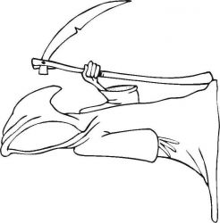 plansa de colorat hallowen #18