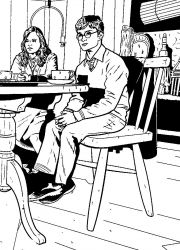 plansa de colorat harry potter ordinul phoenix #2