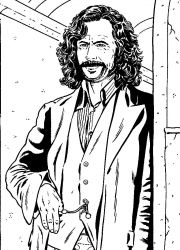 plansa de colorat harry potter ordinul phoenix #12