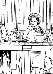 plansa de colorat harry potter ordinul phoenix #19