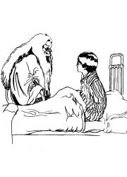 plansa de colorat harry potter prizonierul din azkaban #5