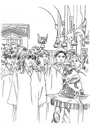 plansa de colorat harry potter prizonierul din azkaban #21