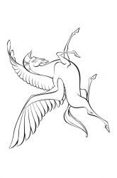 plansa de colorat hercule #1