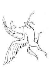 plansa de colorat hercule #2