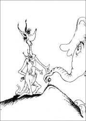 plansa de colorat horton #4