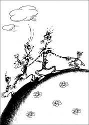 plansa de colorat horton #5