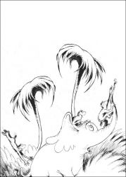 plansa de colorat horton #11