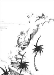 plansa de colorat horton #14