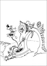 plansa de colorat horton #16