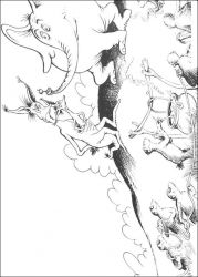 plansa de colorat horton #18