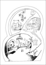 plansa de colorat horton #4