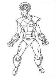 plansa de colorat hulk #14