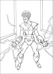 plansa de colorat hulk #17