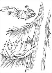 plansa de colorat ice age #16