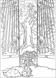 plansa de colorat ice age #6