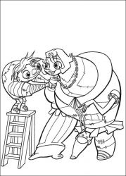 plansa de colorat igor #8