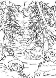 plansa de colorat igor #14