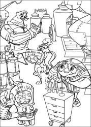 plansa de colorat igor #17