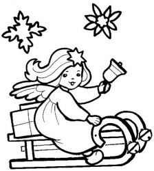 plansa de colorat ingerasi #3