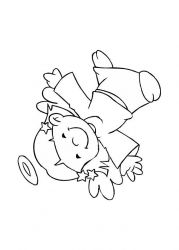 plansa de colorat ingerasi #8