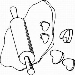 plansa de colorat inimioare #19