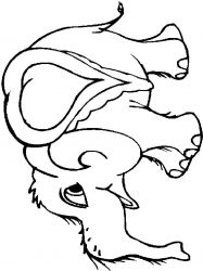 plansa de colorat inimioare #1