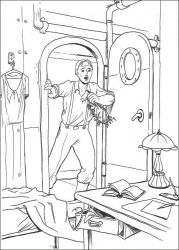 plansa de colorat king kong #14