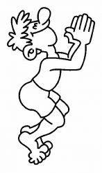 plansa de colorat la mare #5