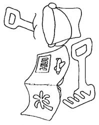 plansa de colorat la mare #11