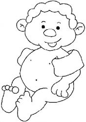 plansa de colorat la mare #12