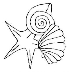 plansa de colorat la mare #19