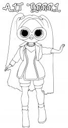 plansa de colorat lol #21