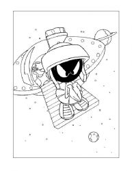 plansa de colorat looney tunes #9