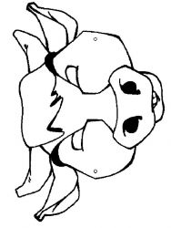 plansa de colorat masti #1