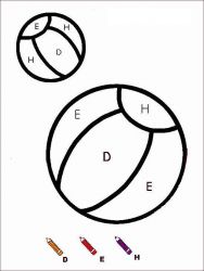 plansa de colorat matematica distractiva #2