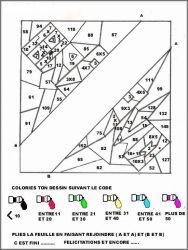 plansa de colorat matematica distractiva #5